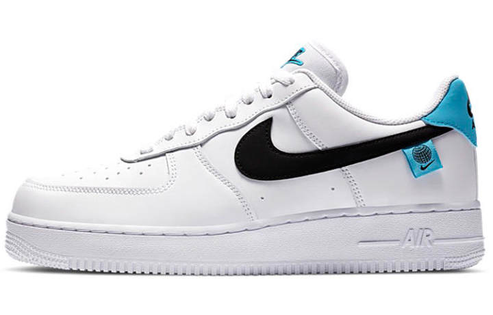 Nike Nike Air Force 1 Low Worldwide White Blue Fury Black