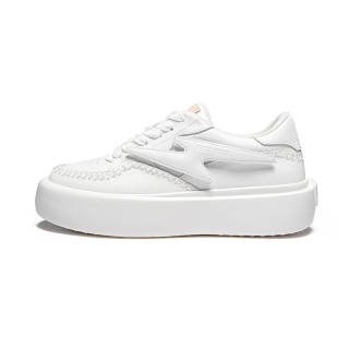 MQ Cow Split Leather Coverage Waterproof Abrasion Resistant Low top Skateboard Shoes Unisex