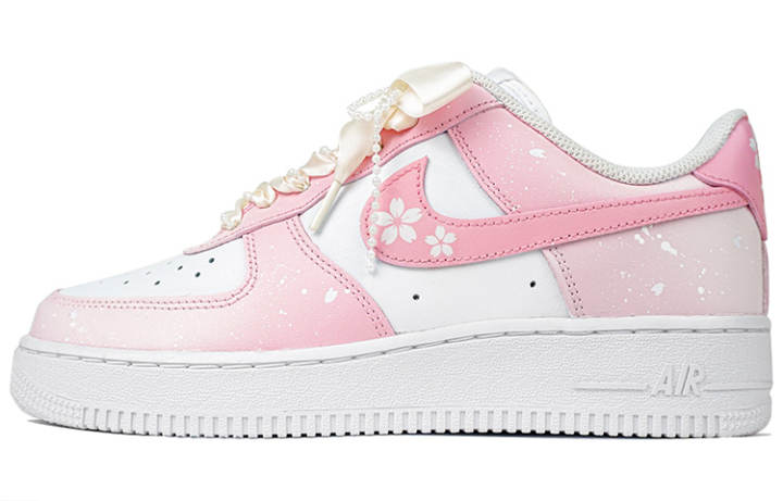 Nike Nike Air Force 1 Low Nine Systems Low top Skateboard Shoes Men's Pink White