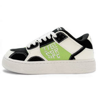 ITGI Low top Skateboard Shoes Unisex White Black Green