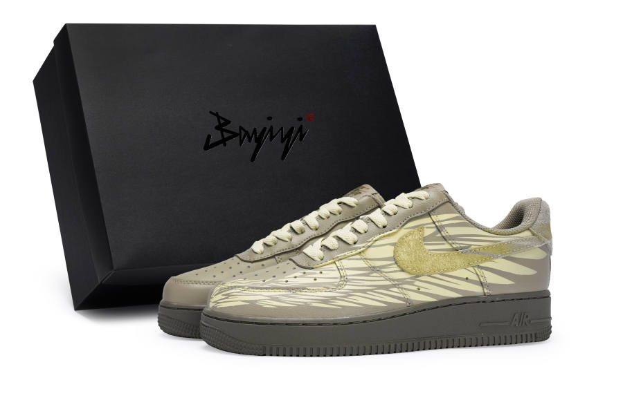 Nike Nike Air Force 1 LV8 811 Production, Wings Of Freedom Beige, Special Shoebox Slip Resistant Low top Skateboard Shoes
