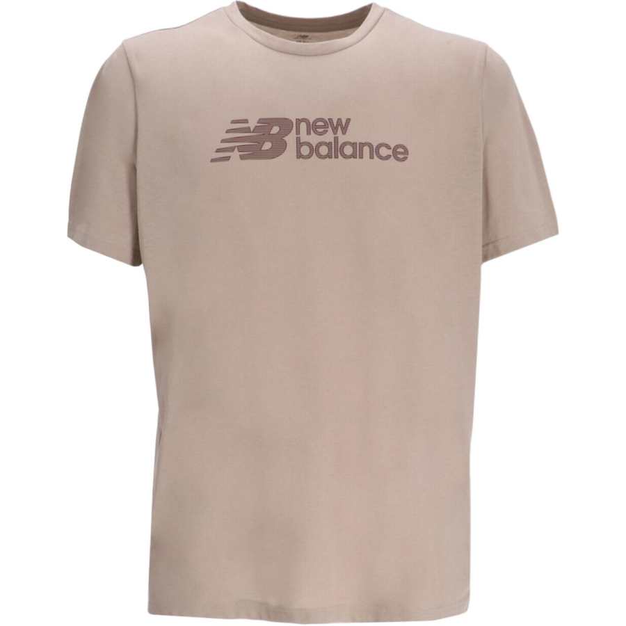 New Balance New Balance T Shirts Men's Gray Crew Neck