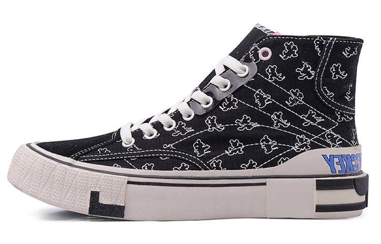 Li-Ning Li Ning Wave Disney Authorized Collection Kung Fu Mi Juy Canvas Hi Slip Resistant Abrasion Resistant