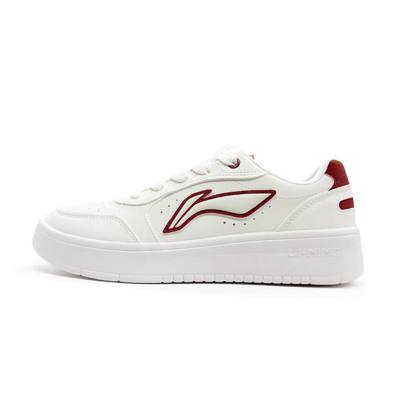 Li-Ning Li Ning Sycee Pure Synthetic Leather Slip Resistant Abrasion Resistant Balance Low top Skateboard Shoes Men's
