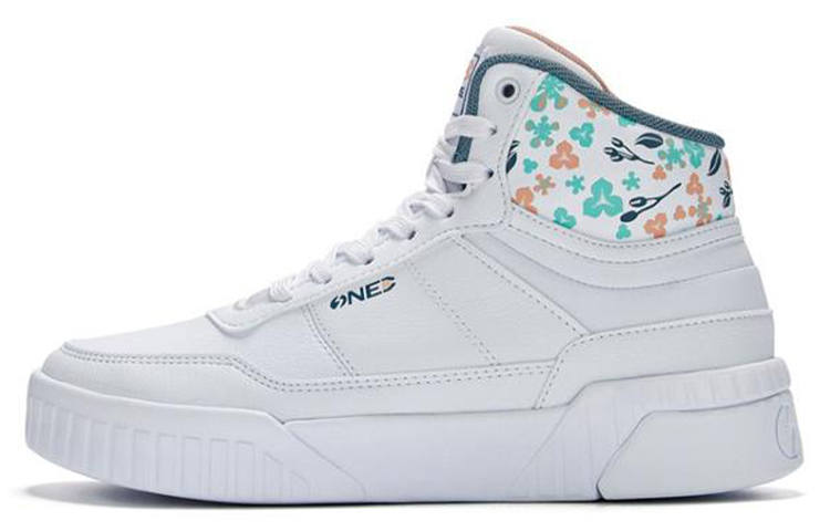 361° Vintage High top Skateboard Shoes Women's White