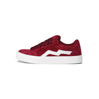 BXGY Slip Resistant And Abrasion Resistant Coverage Low top Skateboard Shoes Unisex Burgundy