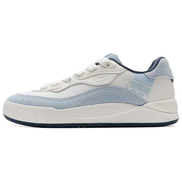 XTEP Qilang Wear resistant And Lightweight Low top Skateboard Shoes Women's Blue White