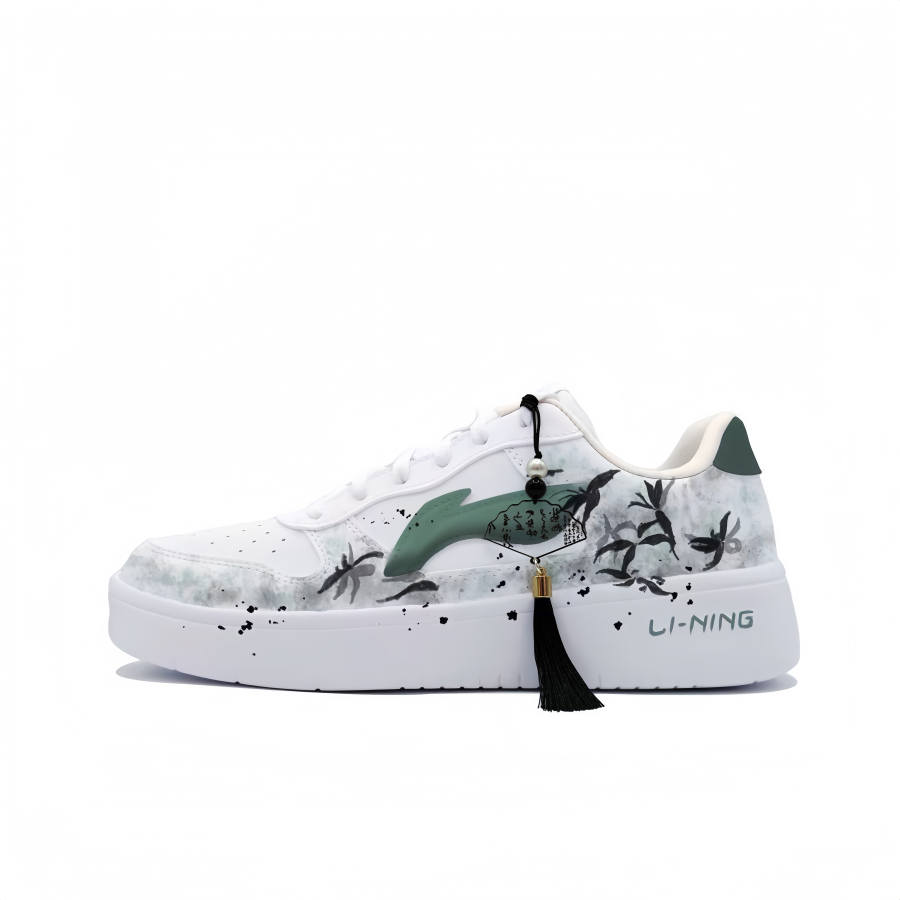 Li-Ning Li Ning Floating Boat Slip Resistant, Abrasion Resistant, Breathable Low top Skateboard Shoes Unisex