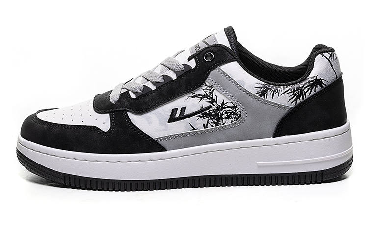WARRIOR Warrior Low top Skateboard Shoes Unisex Black Gray