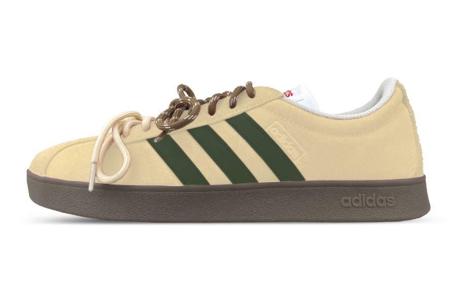 Adidas Neo VL Court Lifestyle Low top Skateboard Shoes Unisex Yellow