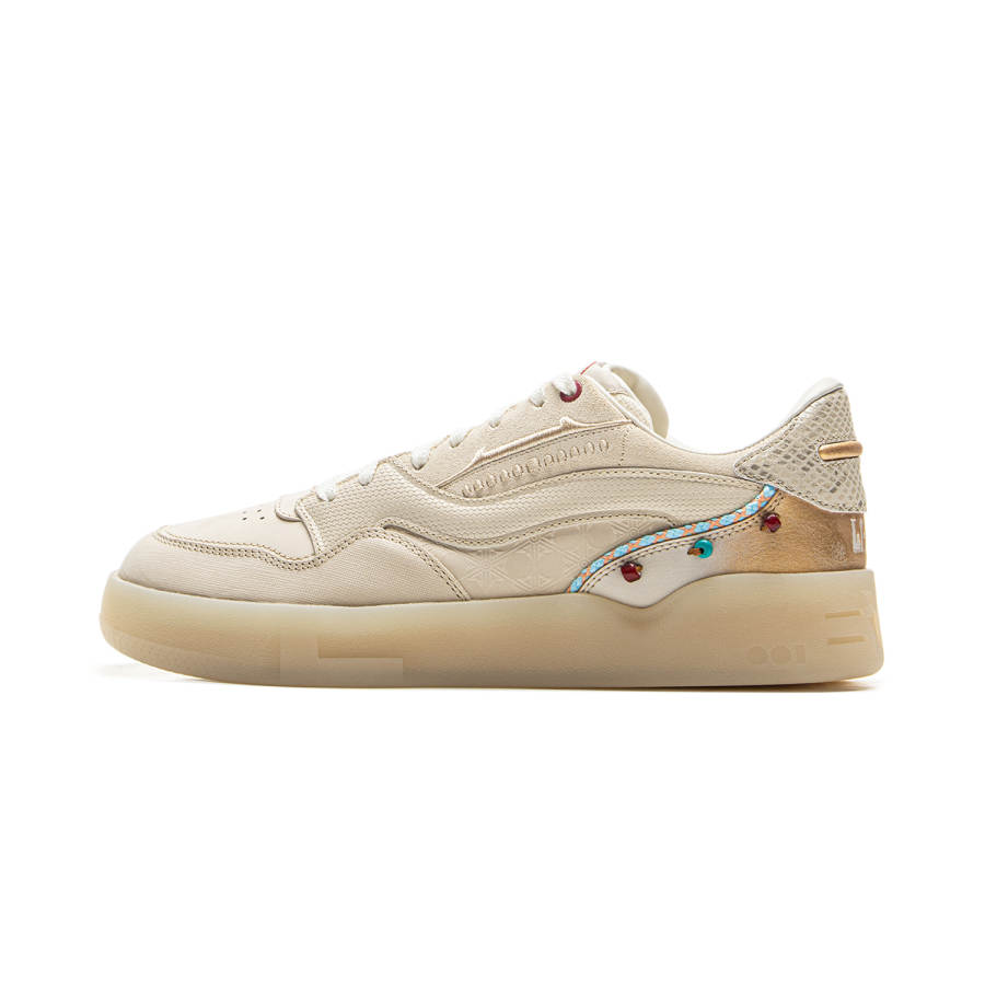 Li-Ning Li Ning x GUGONGLIANMING 001 BTC Slip Resistant Cushioning Abrasion Resistant Lightweight Low top Skateboard Shoes