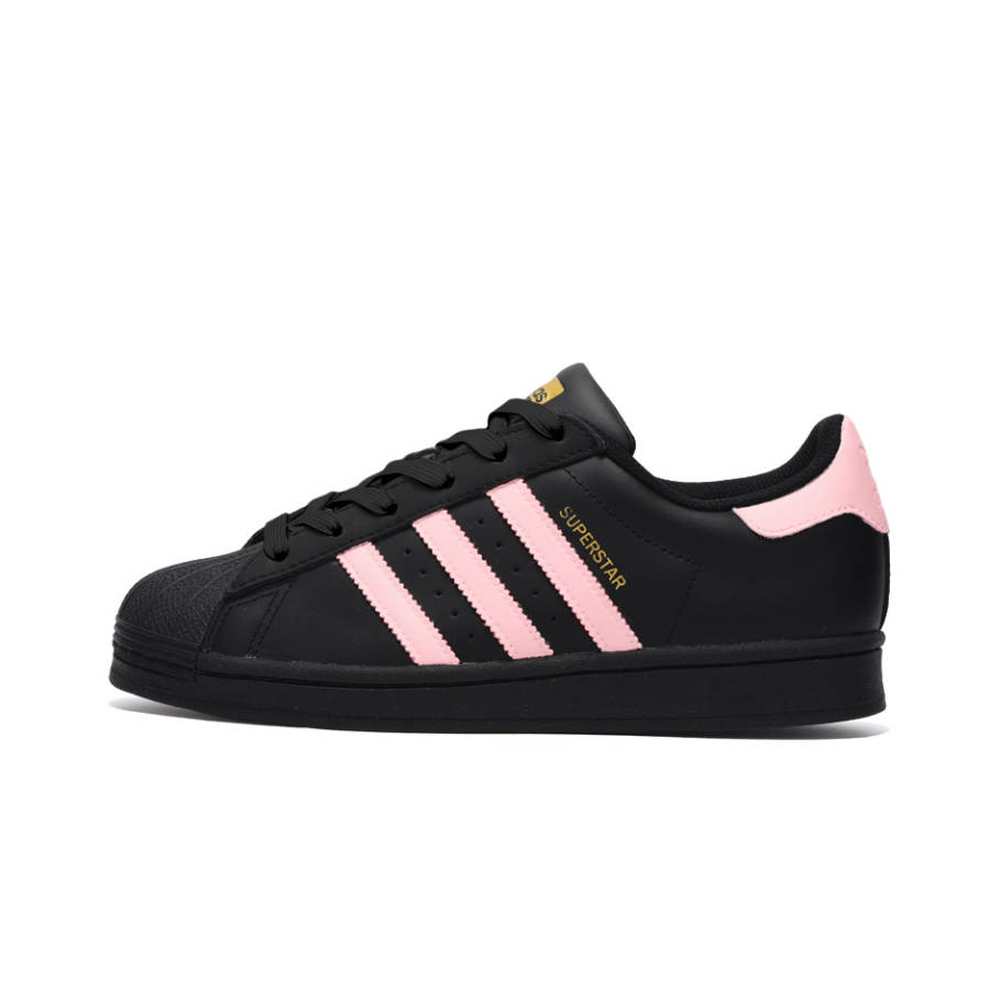 Adidas Originals SUPERSTAR Slip Resistant Abrasion Resistant Low top Skateboard Shoes Unisex Black