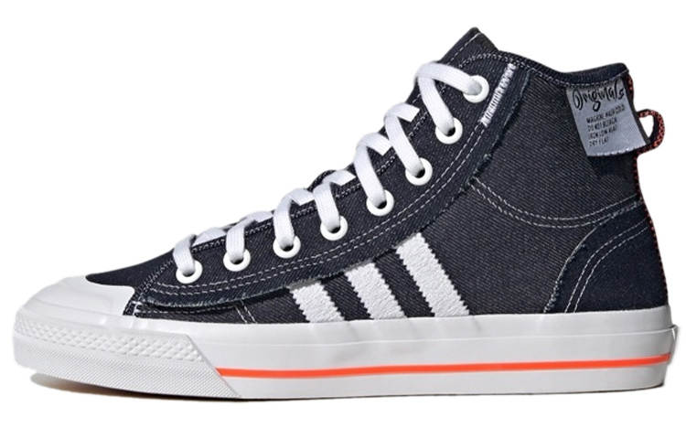 Adidas Originals Adidas Nizza Hi Rf 'Navy Denim White'