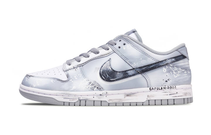 Nike Nike Dunk Low top Skateboard Shoes Unisex Gray
