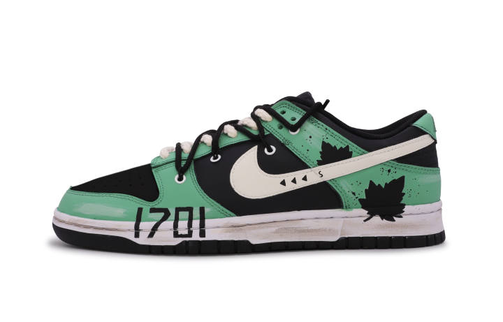 Nike Nike Dunk Leather Slip Resistant Abrasion Resistant Slip Resistant Abrasion Resistant Low top Skateboard Shoes GS
