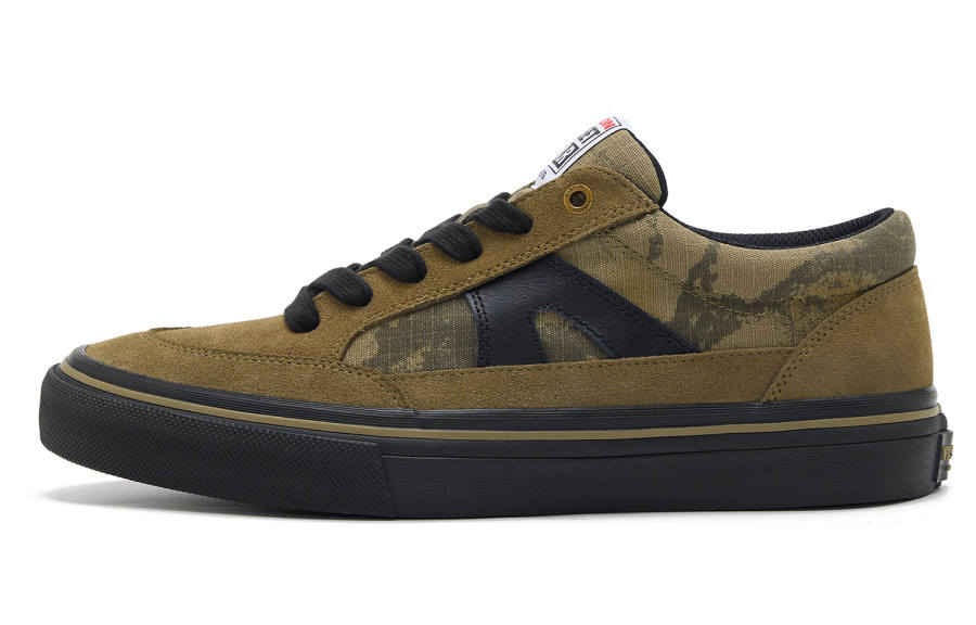 Vision Street Wear Stick Low top Skateboard Shoes Unisex Olive Camouflage