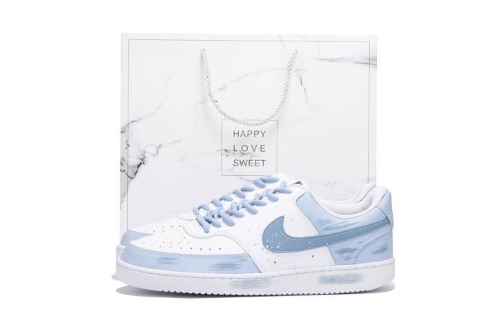 Nike Nike Court Vision 1 Leather Coverage Slip Resistant Abrasion Resistant Coverage Slip Resistant And Abrasion Resistant