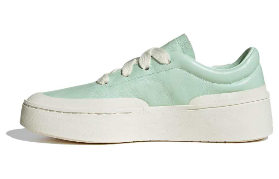 Adidas Adidas LABCOURT TRAINERS Abrasion Resistant Breathable Low top Skateboard Shoes Women's Green