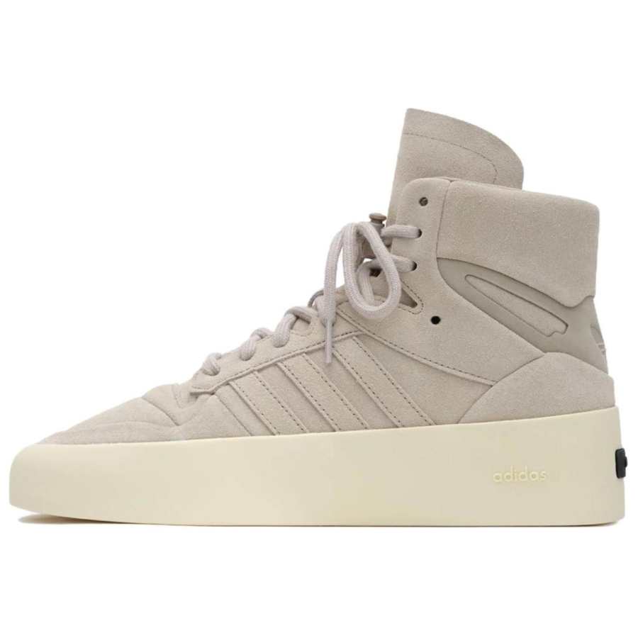 Adidas Originals x Fear Of God Athletics Comfortable High top Skateboard Shoes Unisex Gray