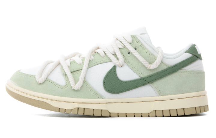 Nike Nike Dunk Low top Skateboard Shoes Women's Green White