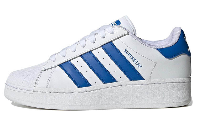 adidas originals Superstar White Blue
