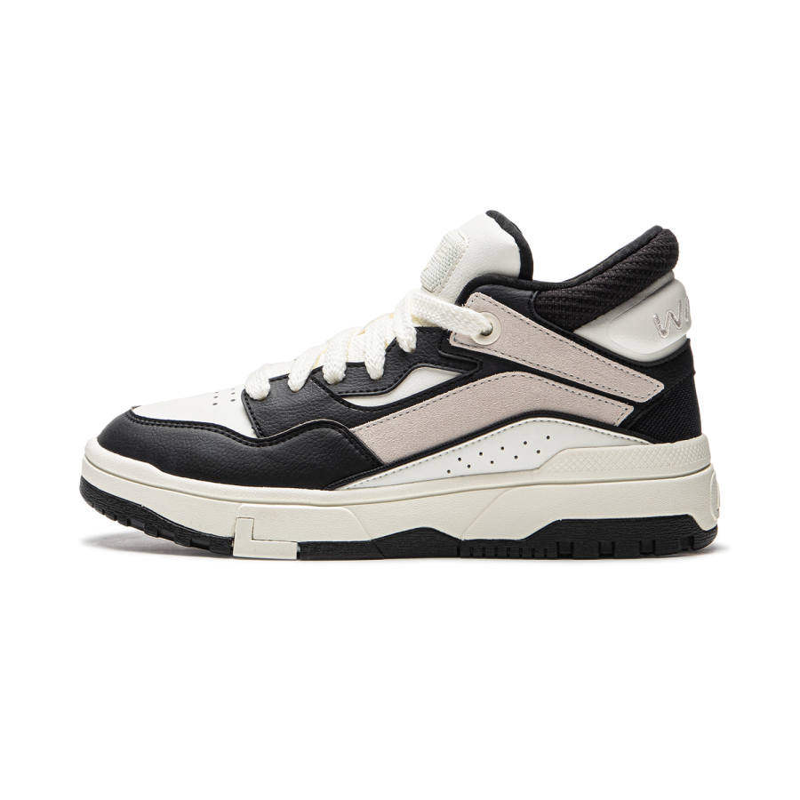 Li-Ning Li Ning Wave MID Lining Fleece Lined Thermal Comfortable, Fashion Versatile Platform Height Increasing Classic Trendy