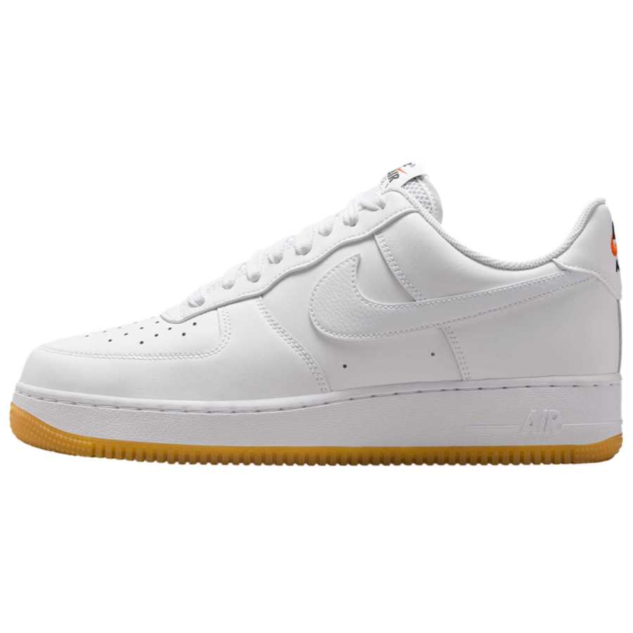 Nike Nike Air Force 1 Comfortable And Lightweight Slip Resistant Abrasion Resistant Low top Skateboard Shoes Unisex White