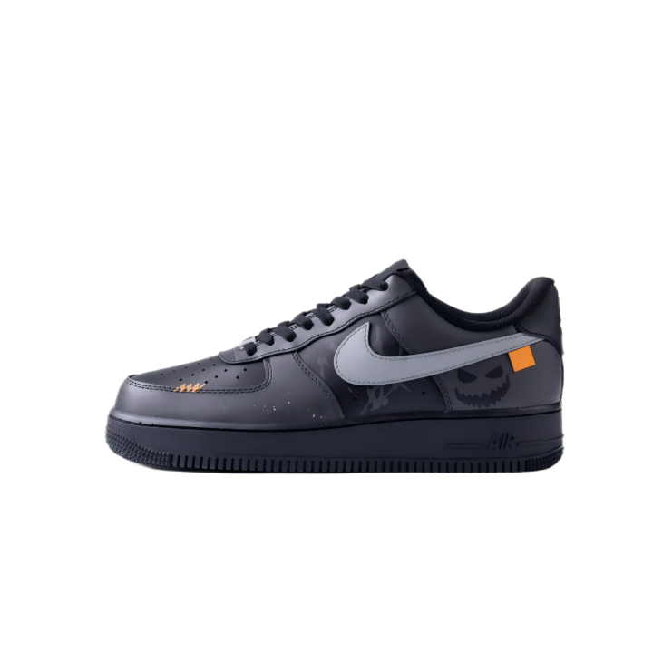 Nike Nike Air Force 1 Slip Resistant Low top Skateboard Shoes Unisex Black Gray