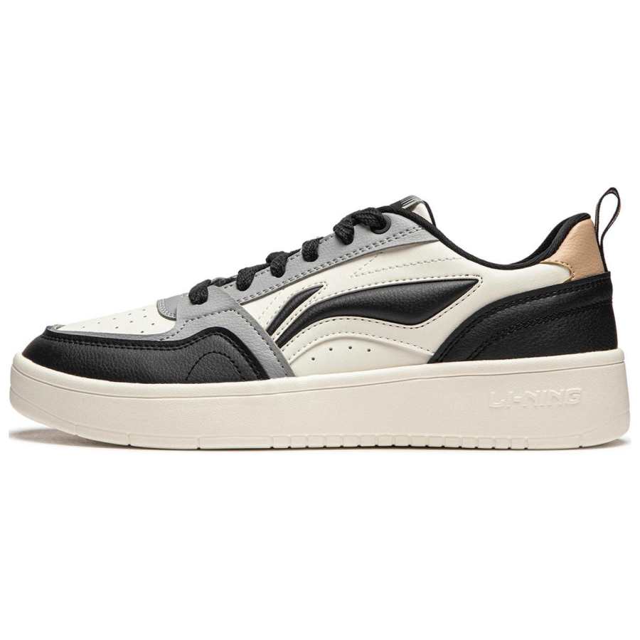 Li-Ning Li Ning Sycee V2 Slip Resistant Abrasion Resistant Skateboard Shoes Men's Black White Gray