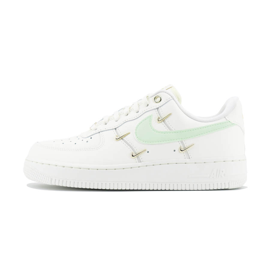 Nike Nike Air Force 1 Slip Resistant, Abrasion Resistant, Lightweight Low top Skateboard Shoes Women's White Green
