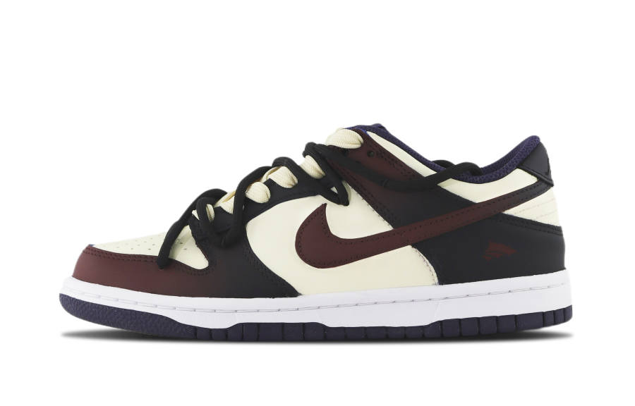 Nike Nike Dunk Wisdom Fruit, Demon's Wings Wear resistant And Lightweight Low top Skateboard Shoes Women's Black Red