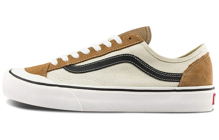 Vans Style 136 Decon Vr3 Sf Casual Low Top Skateboarding Shoes Unisex Brown