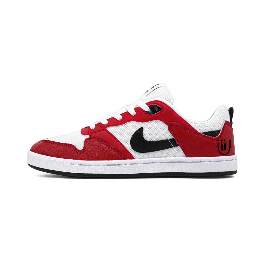 Nike Nike SB Alleyoop Abrasion Resistant Low top Skateboard Shoes Unisex Red