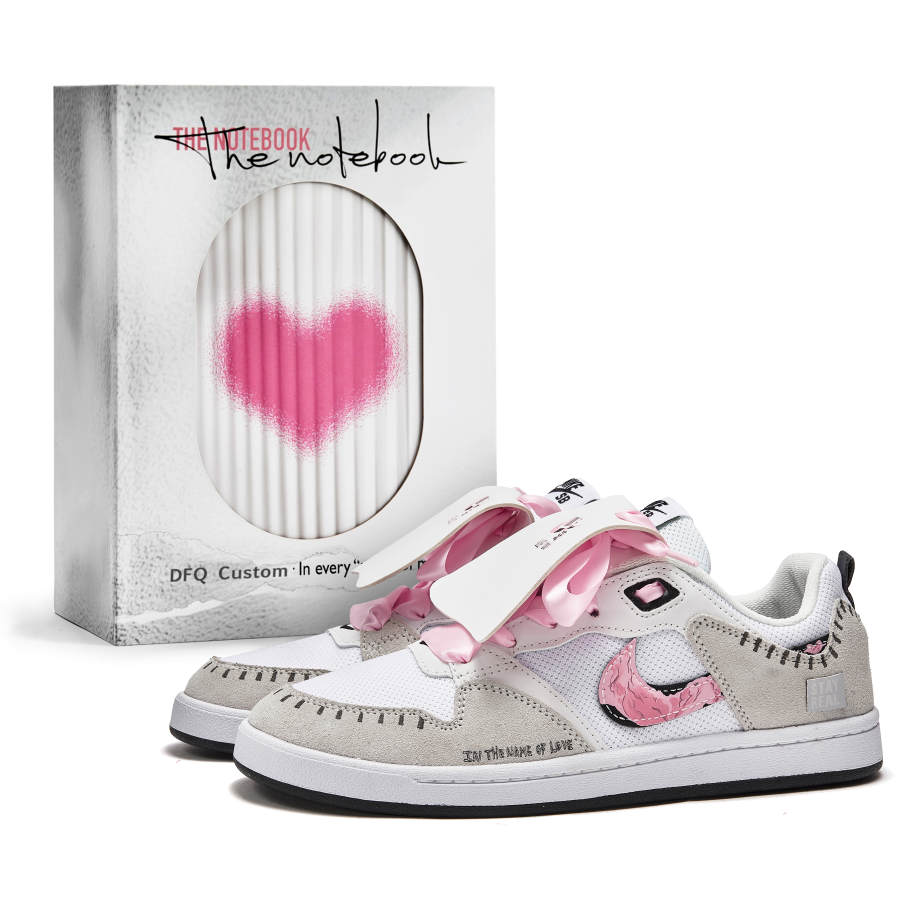 Nike Nike SB Alleyoop Da Vinci Custom, Box, Confession Book, In The Name Of Love, Heartfelt Monologue Slip Resistant