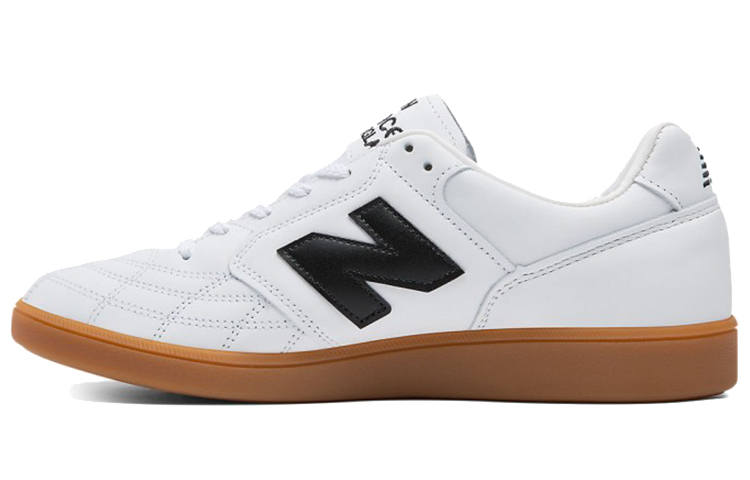 New Balance New Balance Comfortable Balance Abrasion Resistant Lightweight Breathable Low top Skateboard Shoes Men's White Brown