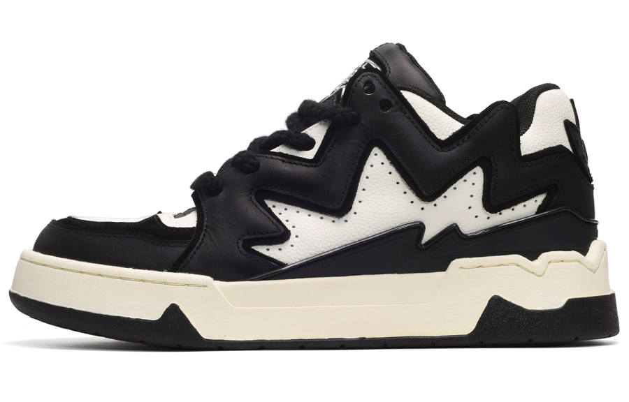 NPNF EXPLODE 1.0 Low top Skateboard Shoes Unisex Black White