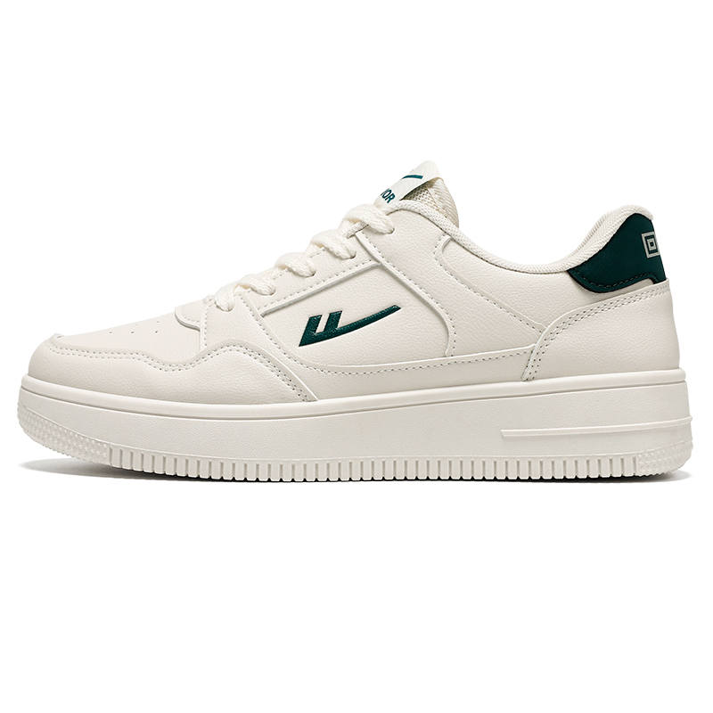 Warrior Air Force 1 Lightweight Low top Skateboard Shoes Unisex Beige Green