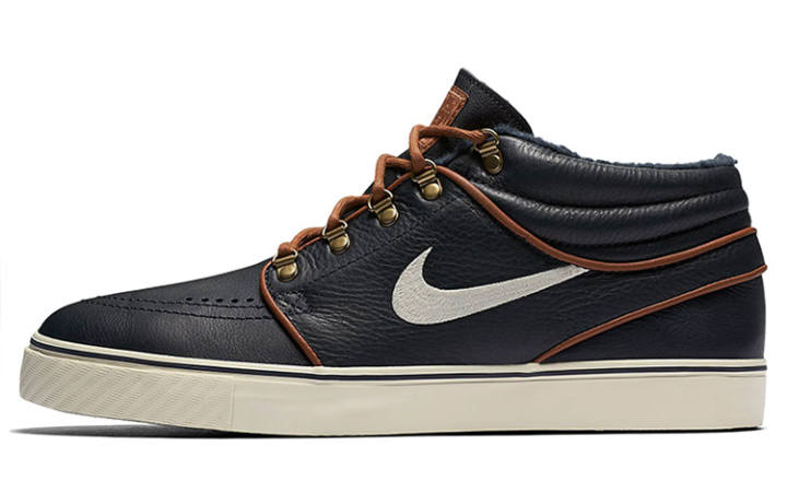 Nike Nike Sb Zoom Stefan Janoski Mid Obsidian Tan
