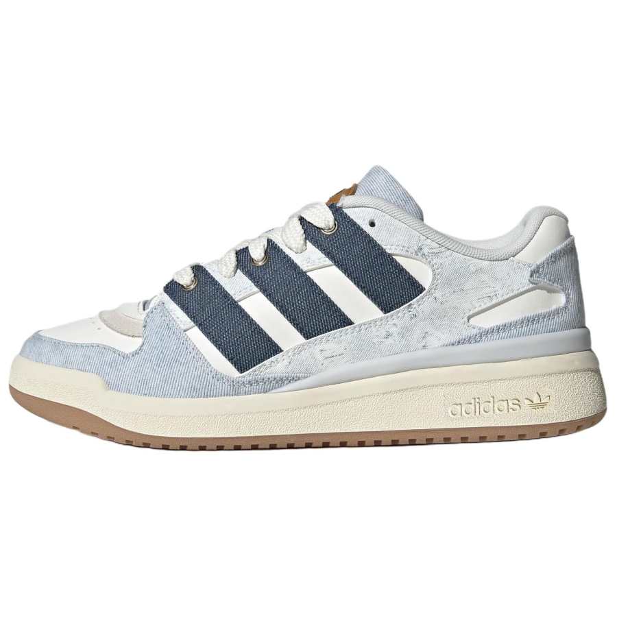 Adidas Originals FORUM Low top Skateboard Shoes Unisex Blue White