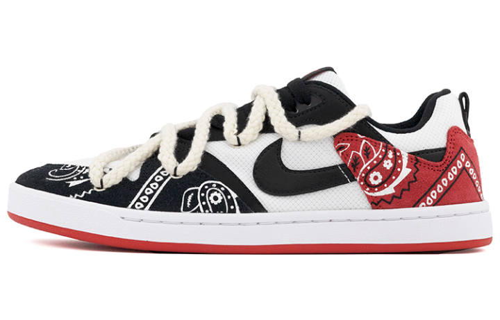 Nike Nike SB Alleyoop Skateboard Shoes Men's Low Top Black/White/Red