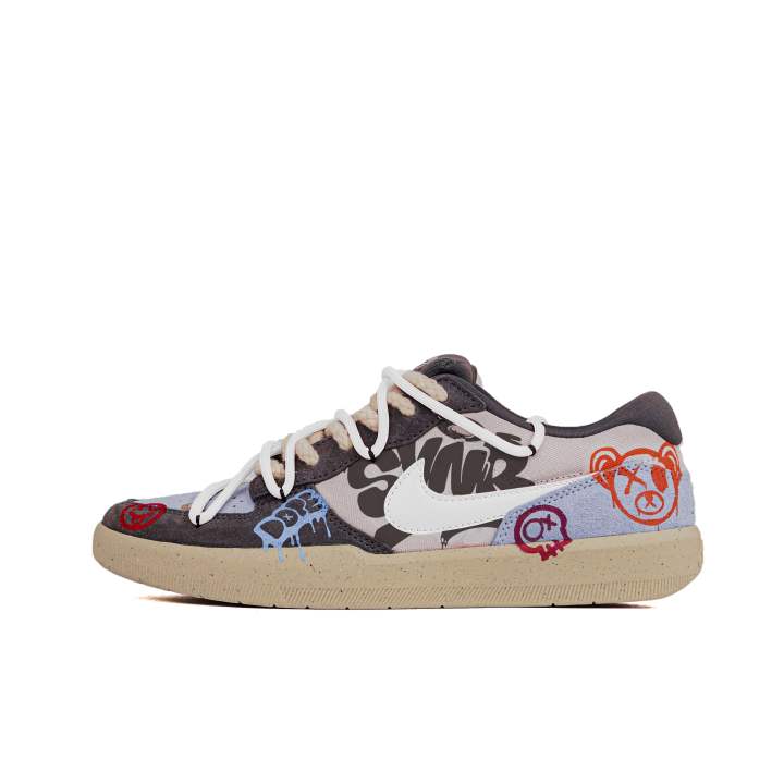 Nike Nike SB Force 58 Canvas Abrasion Resistant Abrasion Resistant Low top Skateboard Shoes Men's