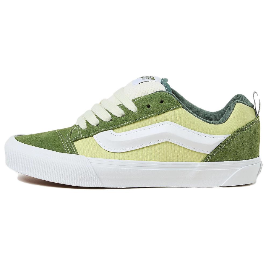 Vans Knu Skool Abrasion Resistant Low top Skateboard Shoes Unisex Green