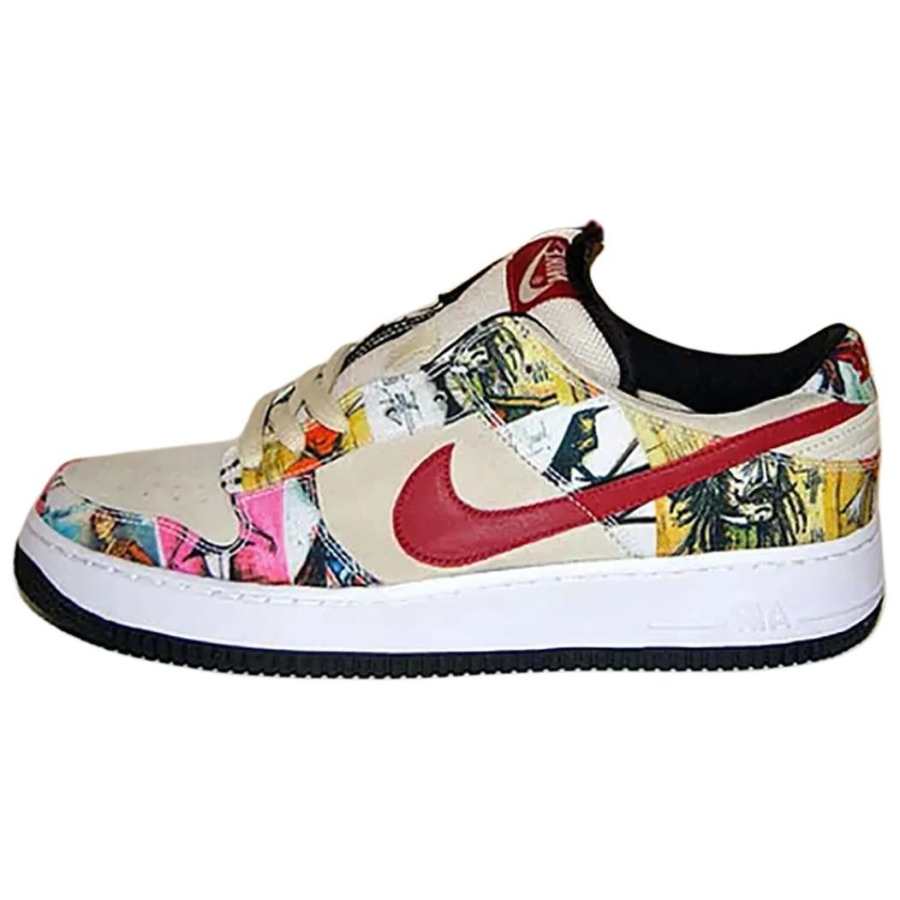 Nike Nike SB Force 1 Fashion Trend Slip Resistant Cushioning Abrasion Resistant Low top Skateboard Shoes Unisex Brown Red