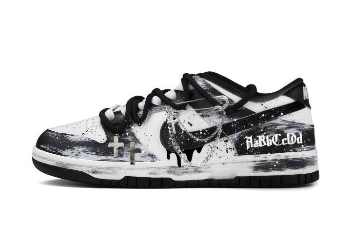 Nike Nike Dunk Cross Mamba Low top Skateboard Shoes Unisex Black