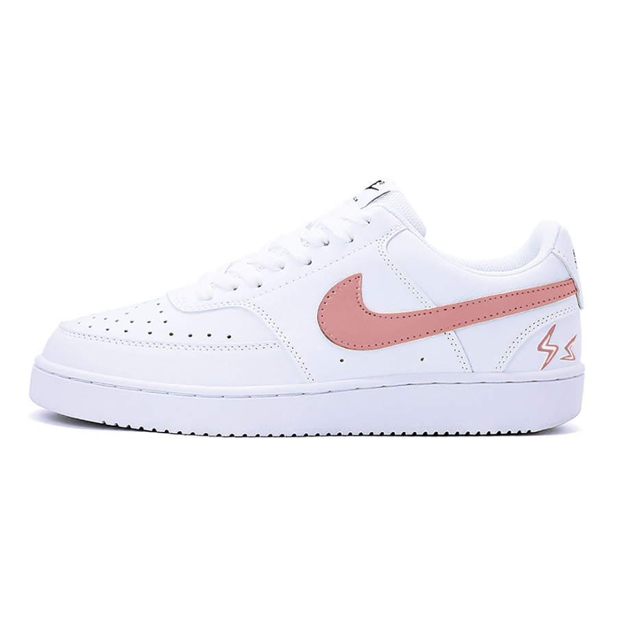 Nike Nike Court Vision 1 Moldy Coral Sea Slip Resistant Abrasion Resistant Slip Resistant Abrasion Resistant Low top