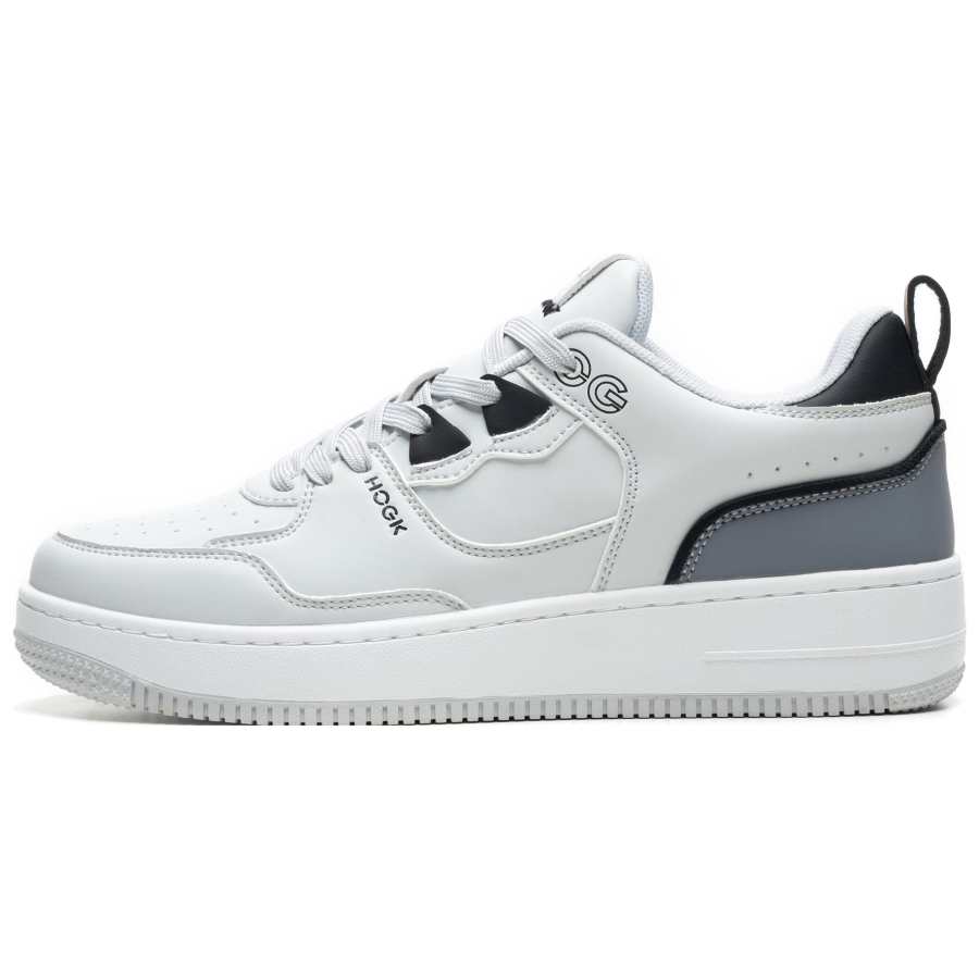 HOGK HOGK Skateboard Shoes Unisex Low Top Gray