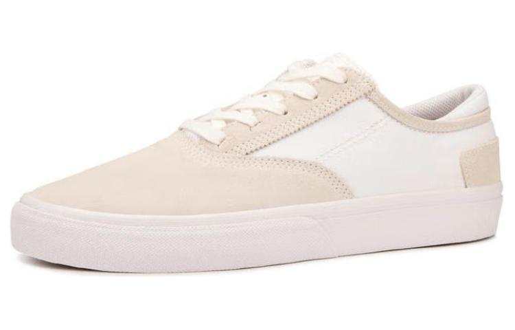 DECATHLON Lightweight Breathable Low top Skateboard Shoes Unisex Ecru