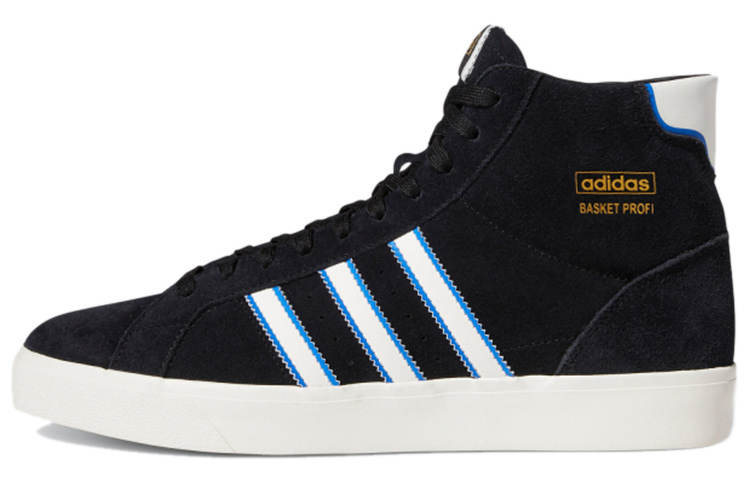 Adidas Originals Basket Profi High top Skateboard Shoes Men's Black