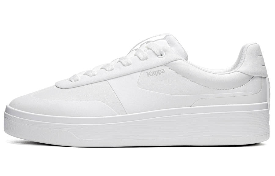 Kappa Slip Resistant Abrasion Resistant Slip Resistant Abrasion Resistant Low top Skateboard Shoes Men's White