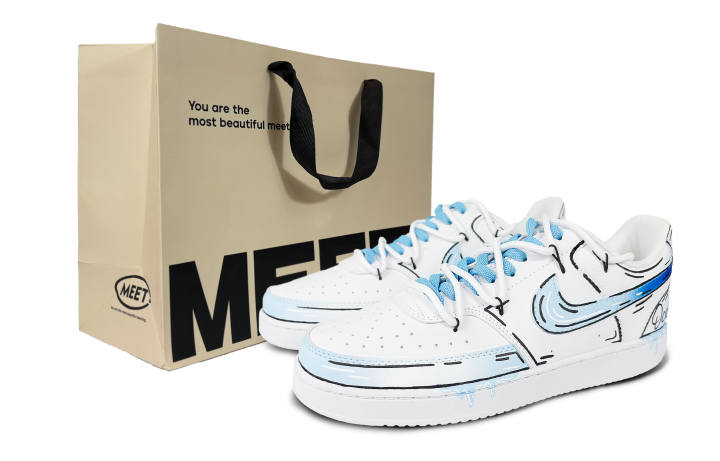 Nike Nike Court Vision 1 Low top Skateboard Shoes Unisex